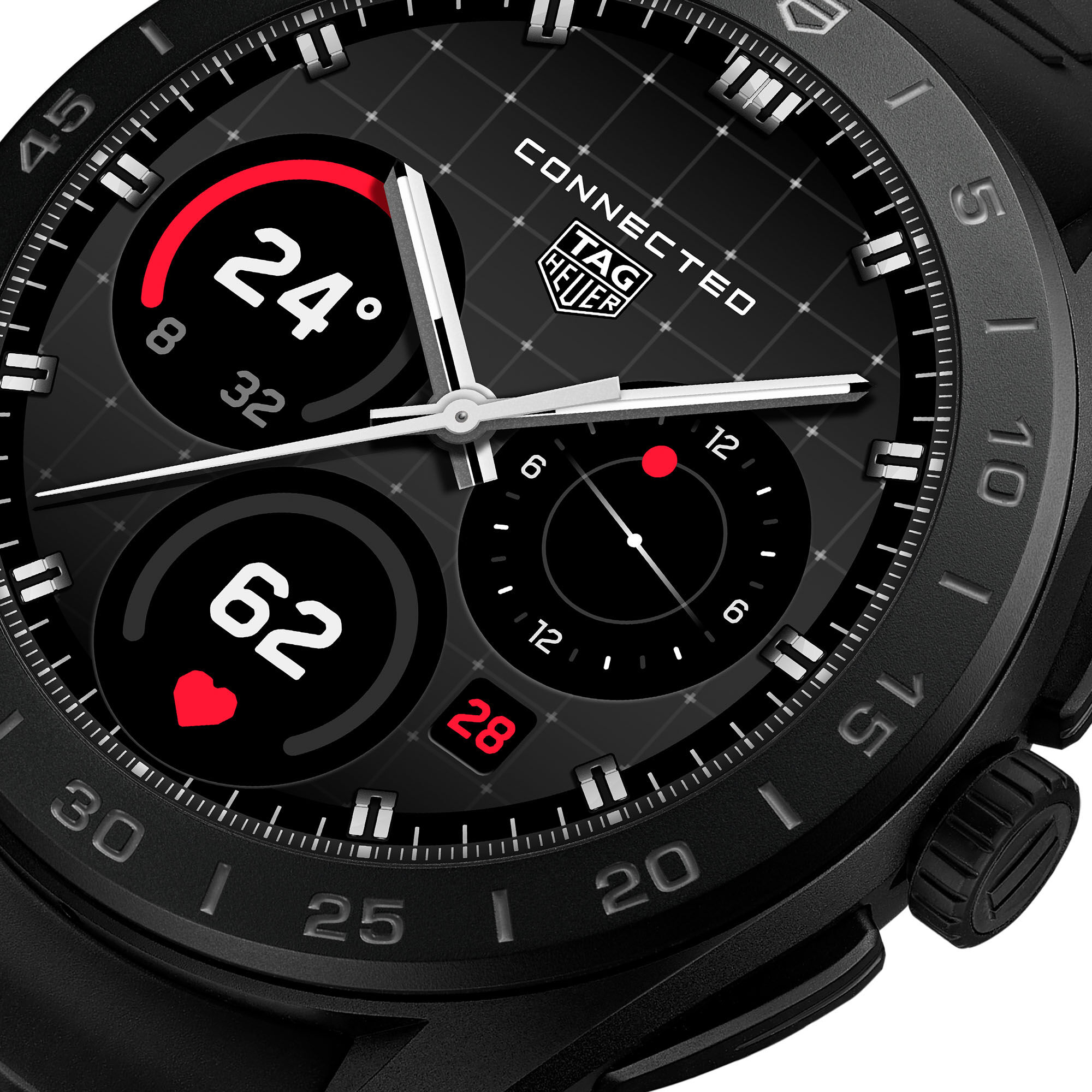 TAG Heuer Connected Calibre E5 45 mm Titanium | Maison Birks